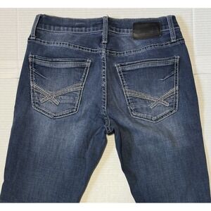 BKE JAKE - BUCKLE - Men's Straight Stretch Denim Blue Jean- Size 30x36